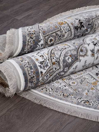 Турецкий ковер CASABLANKA-9755A-WHITE-OVAL