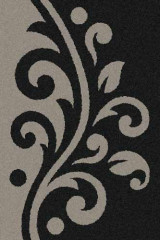 Прямоугольный ковер PLATINUM T621 BLACK