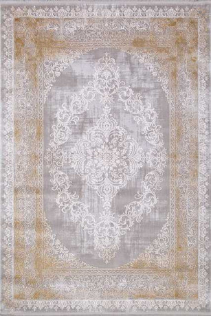 Турецкий ковер DIOR-5860E-GREY-GOLD-STAN