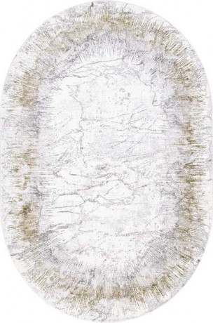 Турецкий ковер MODA-9801-ACIK-GRI-OVAL