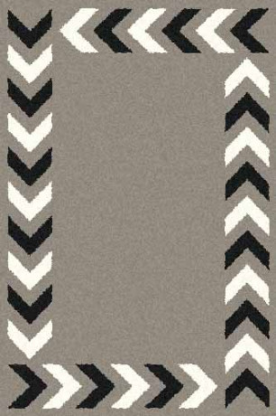 Прямоугольный ковер PLATINUM T638 GRAY