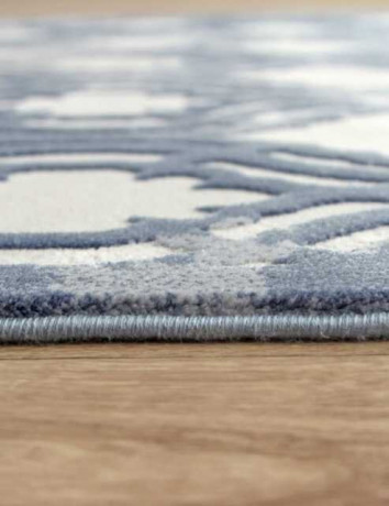 Турецкий ковер SARDES-TRUVA-08423T-BLUE-BLUE-STAN