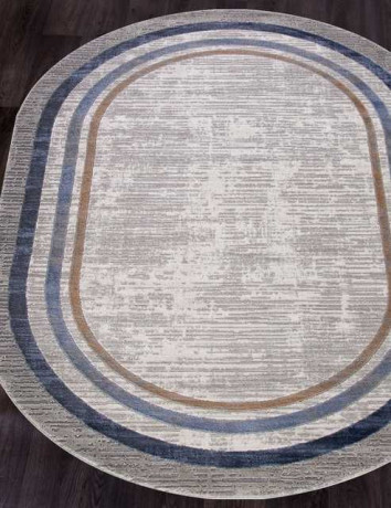 Турецкий ковер OPERA-5881A-SKY-BLUE-OVAL