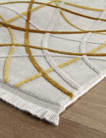 Турецкий ковер SARDES-TRUVA-08425Y-GOLD-GOLD-STAN