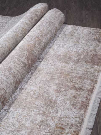Турецкий ковер AJMAL-LP-257-CREAM-BROWN-STAN