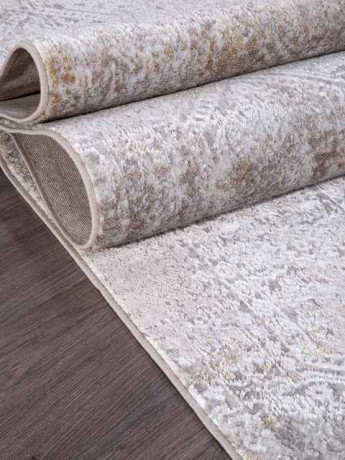 Турецкий ковер AJMAL-LP-257-CREAM-BROWN-STAN