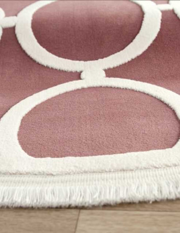 Турецкий ковер SARDES-TRUVA-08426M-PURPLE-PURPLE-DAIRE