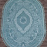Турецкий ковер HUNKAR-07931-BLUE-BLUE-OVAL