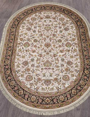 Ковёр ARAVIA-5471-CREAM-BROWN-OVAL
