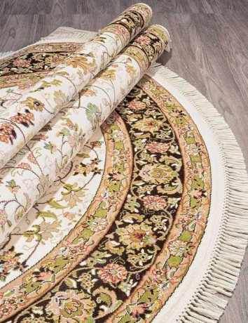 Ковёр ARAVIA-5471-CREAM-BROWN-OVAL