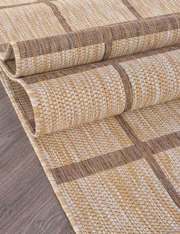 Ковёр VEGAS-S004-BEIGE-BROWN-STAN