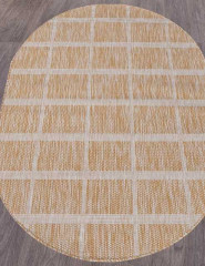 Ковёр VEGAS-S004-BEIGE-OVAL