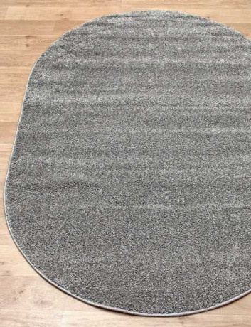 Овальный ковер PLATINUM T600 GRAY