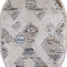 Ковёр ERKAPLAN RODOS-7436D-L-BLUE-CREAM-OVAL