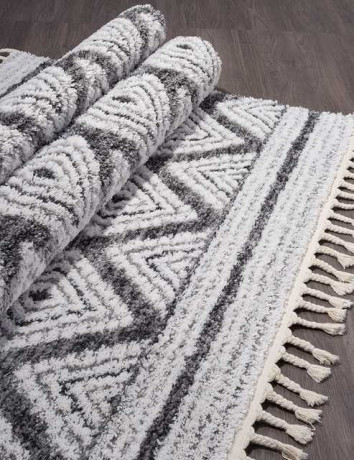 Турецкий ковер UVITA-O0471-695-CREAM-GREY-STAN