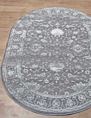 Турецкий ковер ARMINA-03761A-GREY-GREY-OVAL
