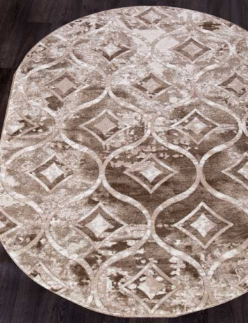 Турецкий ковер MARDAN-5023A-VIZON-COKEN-BROWN-OVAL