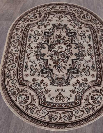 Ковёр GAVANA-ANGELIKA-4-BEIGE-OVAL