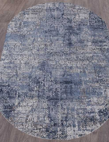 Турецкий ковер OPERA-0672A-BLUE-GREY-OVAL