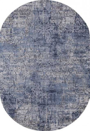 Турецкий ковер OPERA-0672A-BLUE-GREY-OVAL