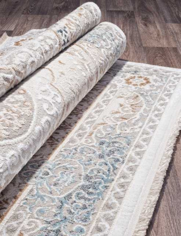 Ковёр ERKAPLAN RODOS-7439A-L-BLUE-CREAM-STAN