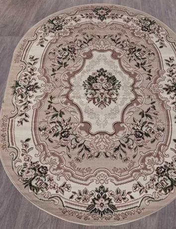 Ковёр GAVANA-D017-BEIGE-OVAL