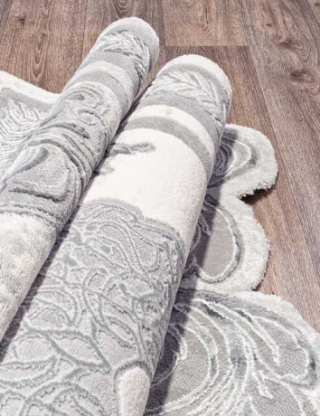 Турецкий ковер SAFIR-00856G-GREY-GREY-STAN