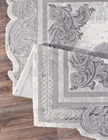 Турецкий ковер SAFIR-00856G-GREY-GREY-STAN