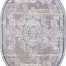 Турецкий ковер AJMAL-LP-289-CREAM-TURQUOISE-OVAL