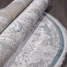 Турецкий ковер AJMAL-LP-289-CREAM-TURQUOISE-OVAL