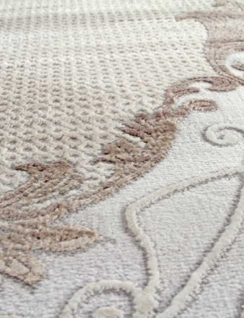 Турецкий ковер SAFIR-00857C-GREY-BROWN-STAN