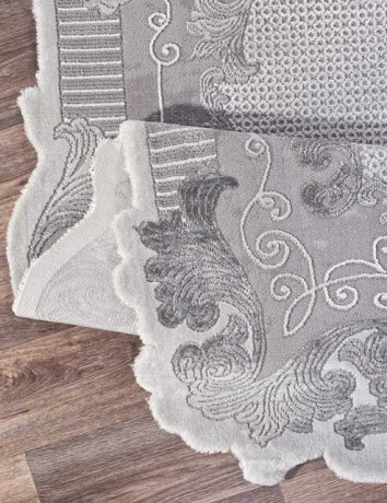 Турецкий ковер SAFIR-00857G-GREY-GREY-STAN