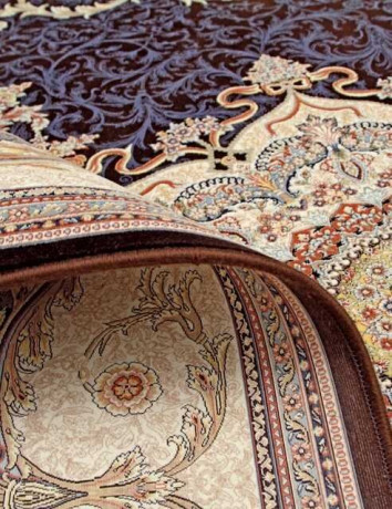 Иранский ковер SHIRAZ-1247-BROWN-STAN