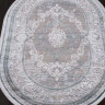 Турецкий ковер AJMAL-LP-292-CREAM-TURQUOISE-OVAL