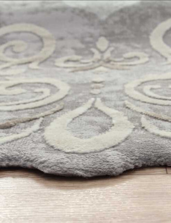 Турецкий ковер SAFIR-00858C-GREY-BROWN-STAN