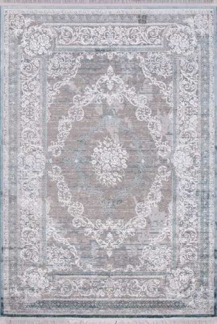 Турецкий ковер AJMAL-LP-292-CREAM-TURQUOISE-STAN
