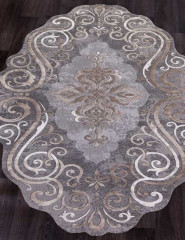 Турецкий ковер SAFIR-00858G-GREY-BROWN-STAN