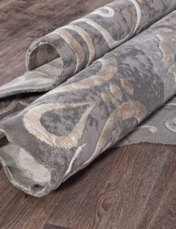 Турецкий ковер SAFIR-00858G-GREY-BROWN-STAN