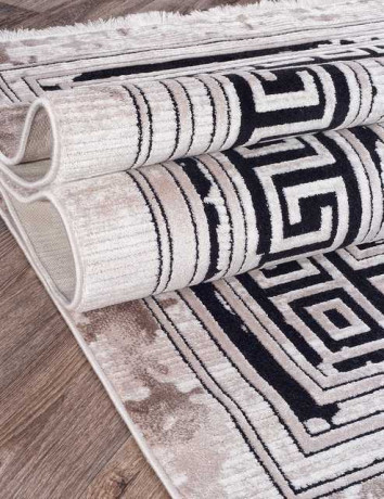 Турецкий ковер RAMIYA-18729A-D-BEIGE-IVORY-STAN