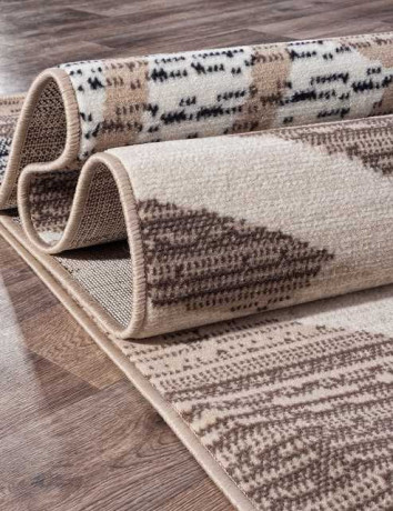 Ковёр SIERRA-D284-BEIGE-BROWN-2-STAN