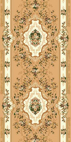 Ковровая тканная дорожка Диана 5 бежевый