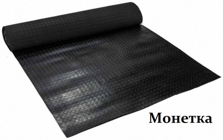 Резиновое рулонное покрытие Ёлочка