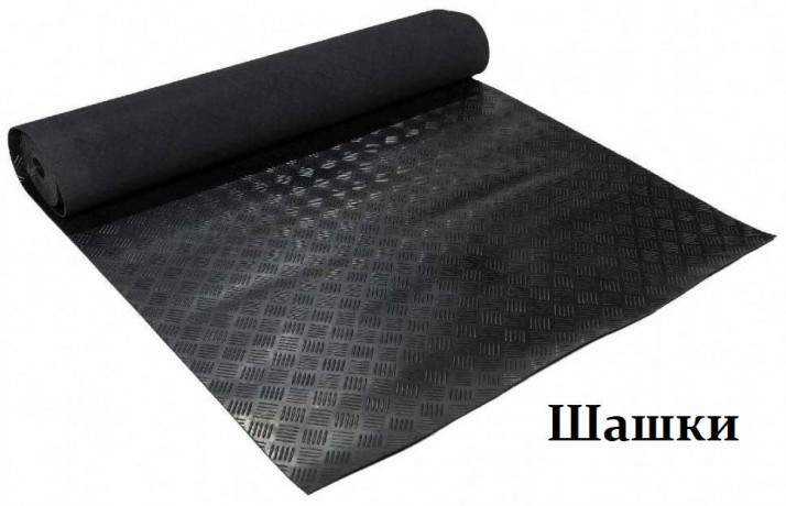 Резиновое рулонное покрытие Ёлочка