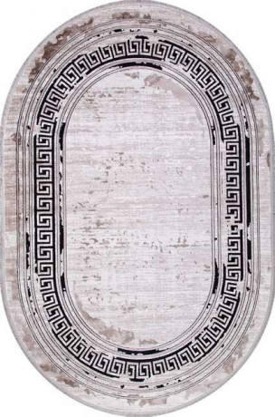 Турецкий ковер RAMIYA-18729S-D-BEIGE-IVORY-OVAL