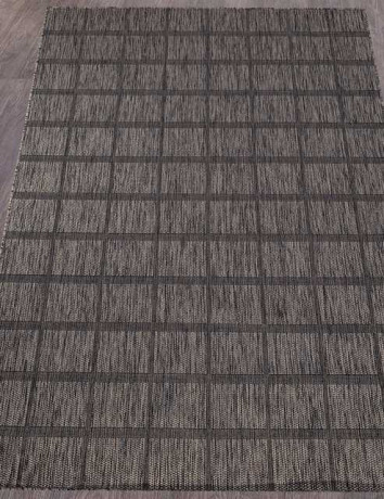 Ковёр VEGAS-S004-D-GRAY-BLACK-STAN