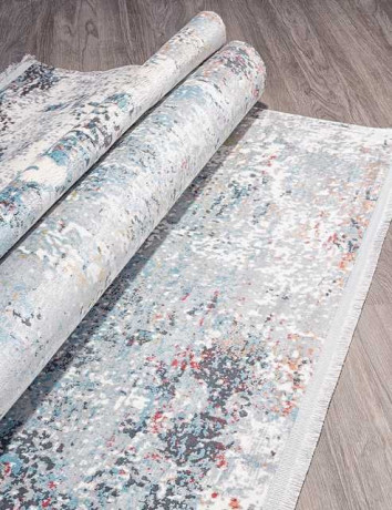 Турецкий ковер MAXELL-K405B-L-GRAY-BLUE-STAN