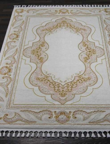 Турецкий ковер HUNKAR-08075P-PINK-GOLD-STAN