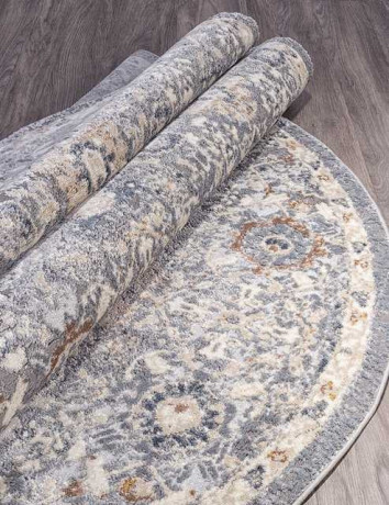 Турецкий ковер OPERA-6034C-L-BLUE-GREY-OVAL