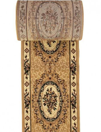 Ковровая тканная дорожка Диана 25 бежевый