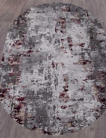 Турецкий ковер GRAND-23319-950-GREY-PURPLE-OVAL